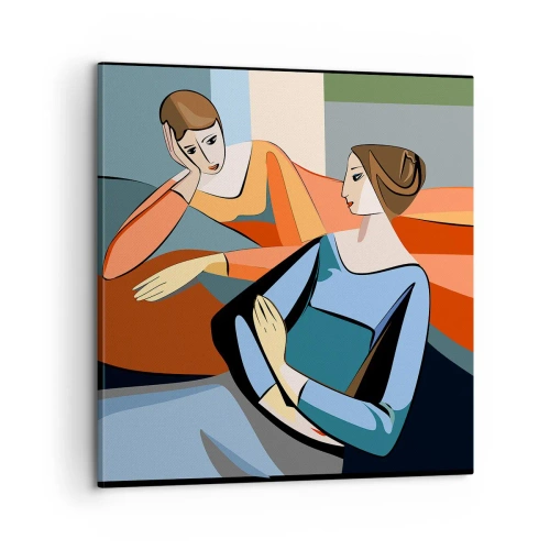 Obraz na plátně - Chvíle svěření - 60x60 cm