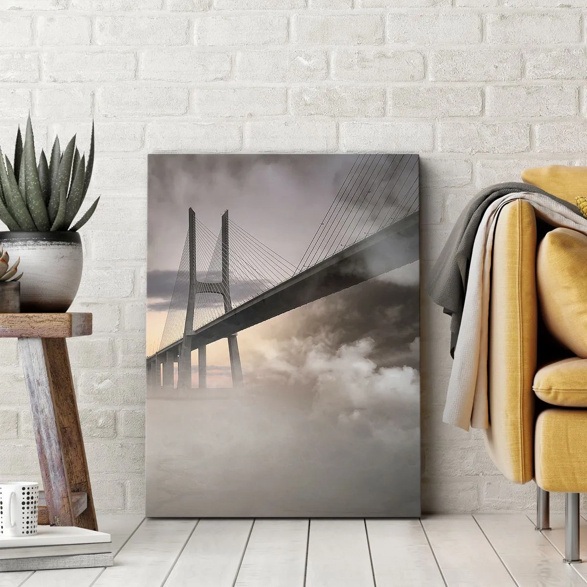 Obraz na plátně - U řeky, která není - 50x70 cm