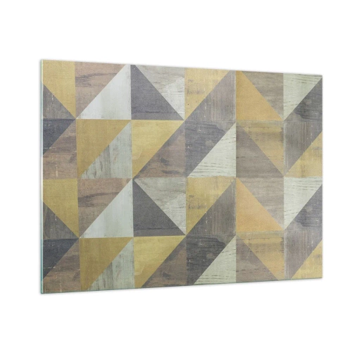 Obraz na skle - V úhlu trojúhelníku - 100x70 cm