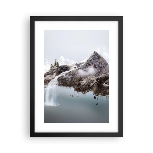 Plakát v černém rámu - Pohled surrealisty - 30x40 cm