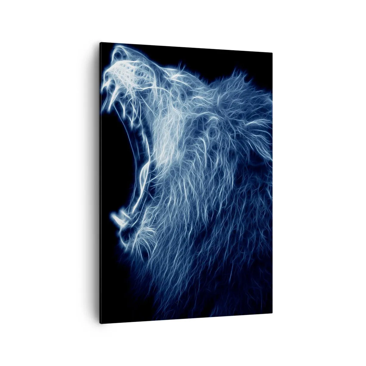 Obraz na plátně - Ohnivý hněv krále - 70x100 cm