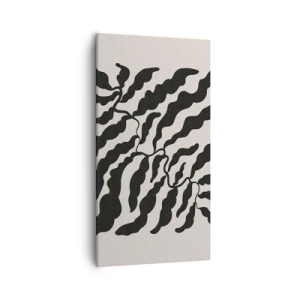 Obraz na plátně - Povaha čtverce - 55x100 cm