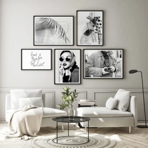 Black and white no. 1 - Inspirace do obýváku