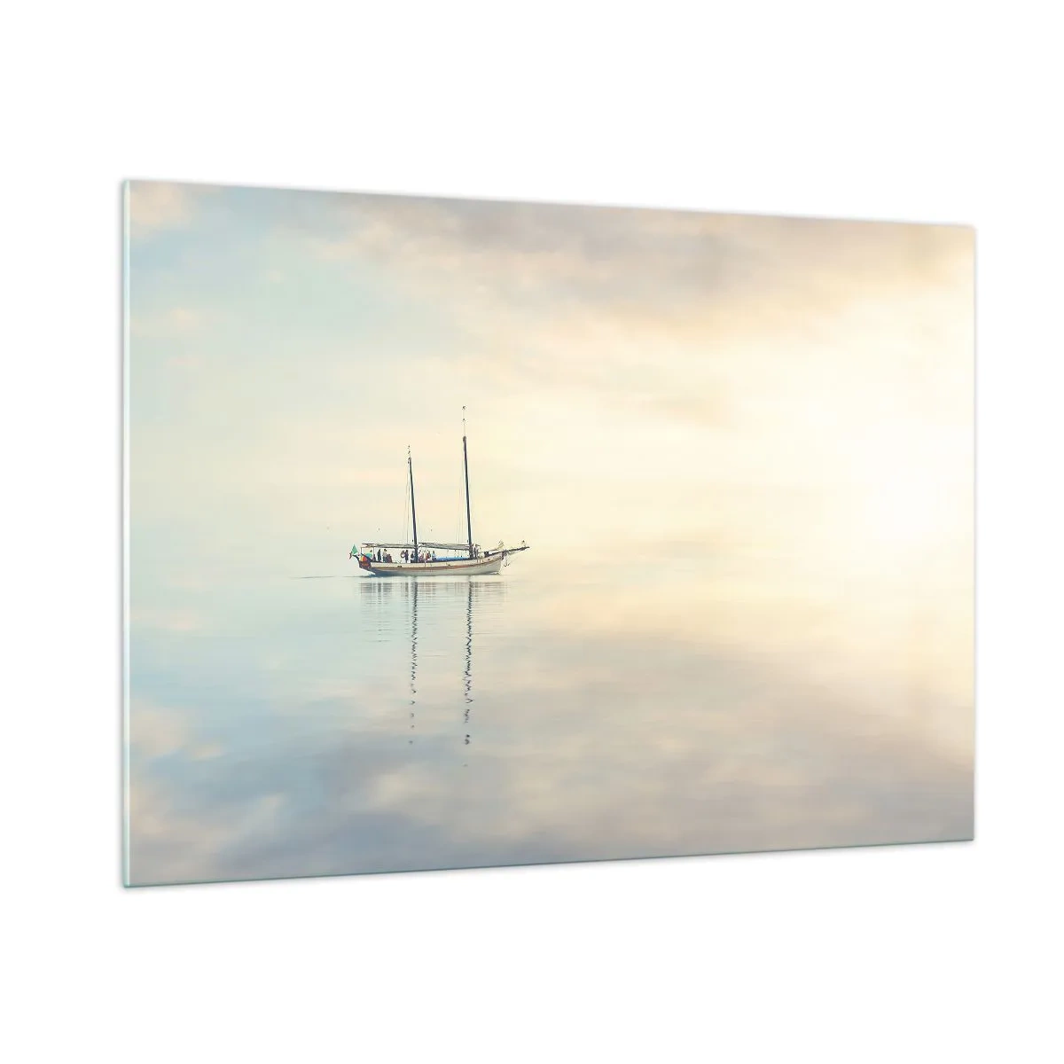 Obraz na skle - V moři ticha - 100x70 cm