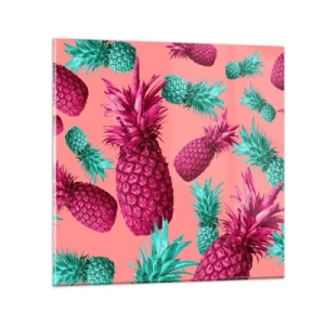 Obraz na skle - Svoboda je sladká - 60x60 cm