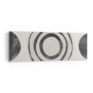 Obraz na plátně - Důležité je to, co je uprostřed - 90x30 cm