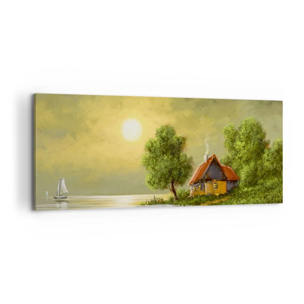 Obraz na plátně - Krásně, jako z obrázku - 120x50 cm