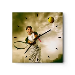 Nástěnné hodiny - Energie a radost - 30x30 cm