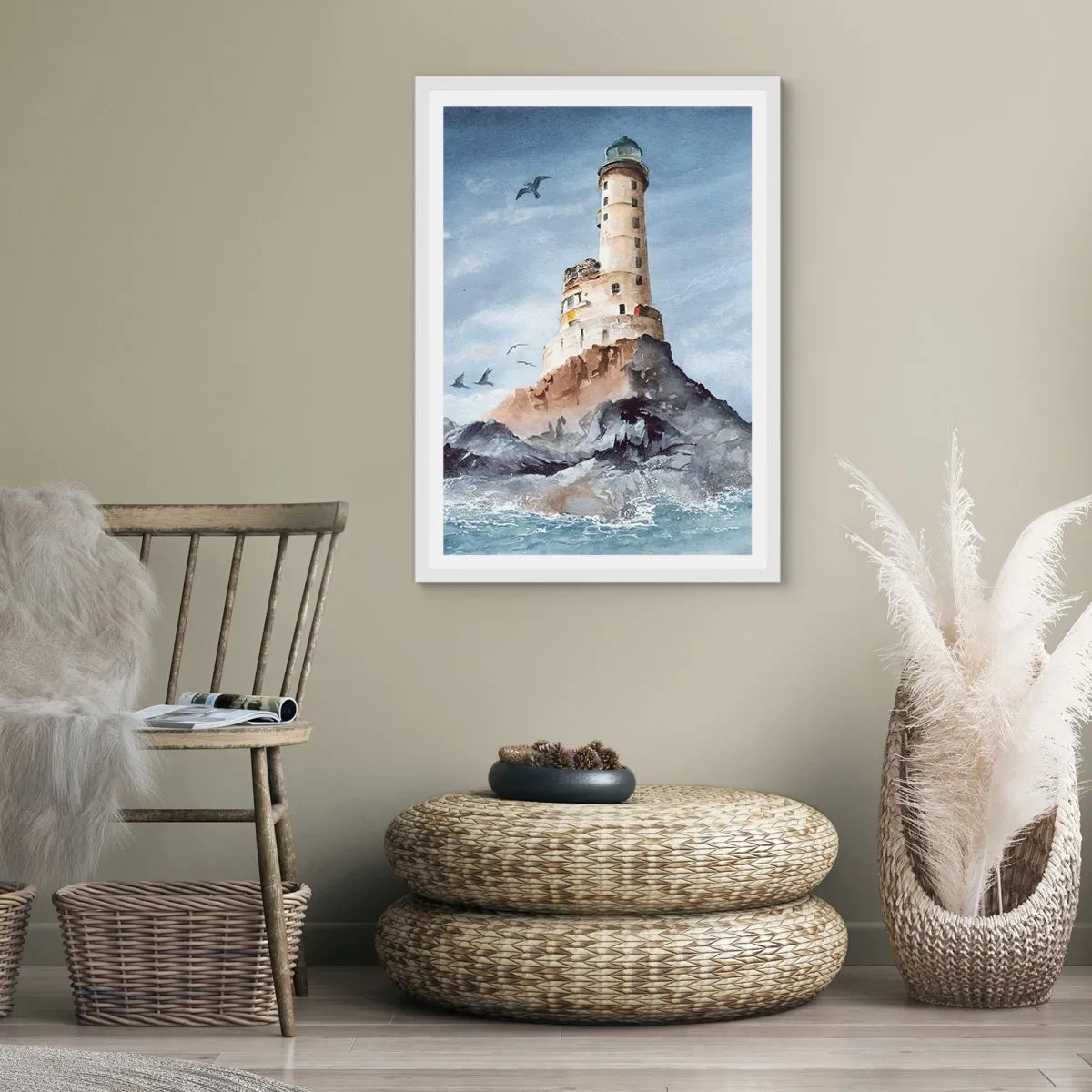 Plakát v bílém rámu - Nepřemožitelná - 70x100 cm