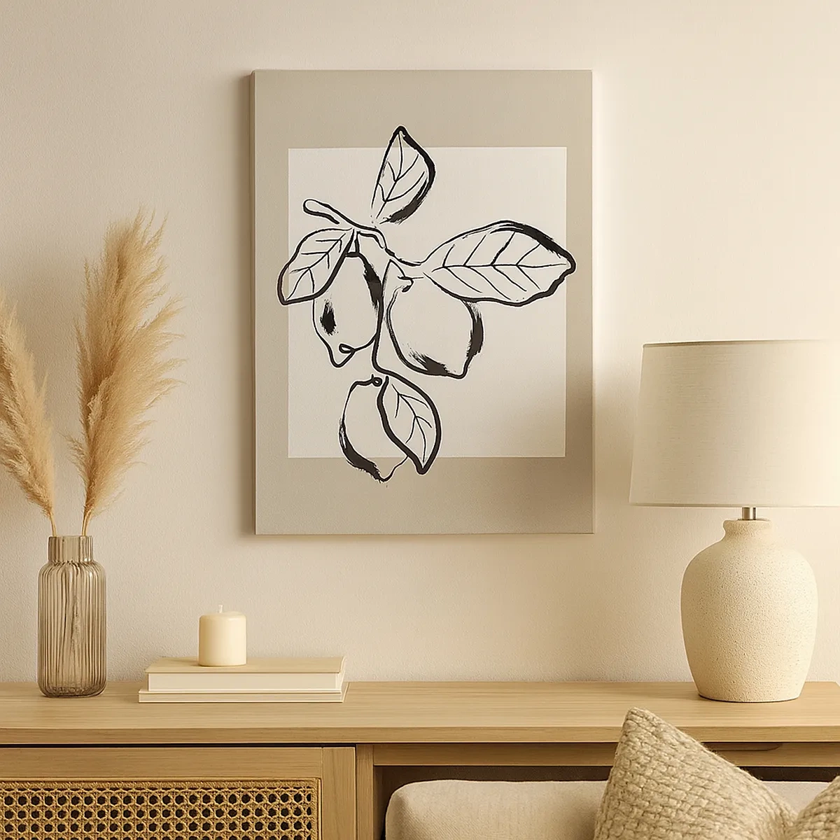 Obraz na plátně - Kde citron dozrává… - 50x70 cm