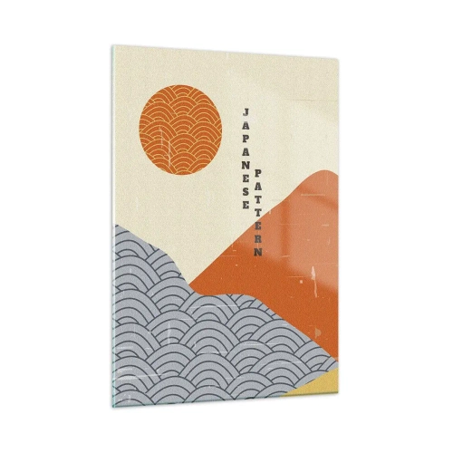 Obraz na skle - V japonském duchu - 50x70 cm