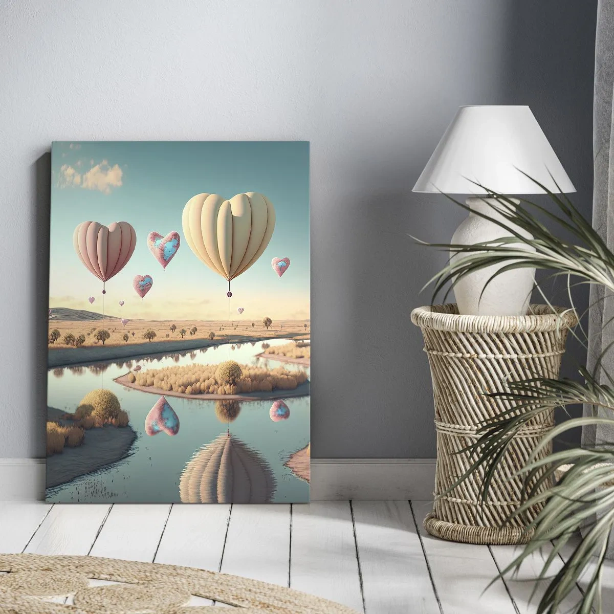 Obraz na plátně - Láska tě nechá vzlétnout - 50x70 cm