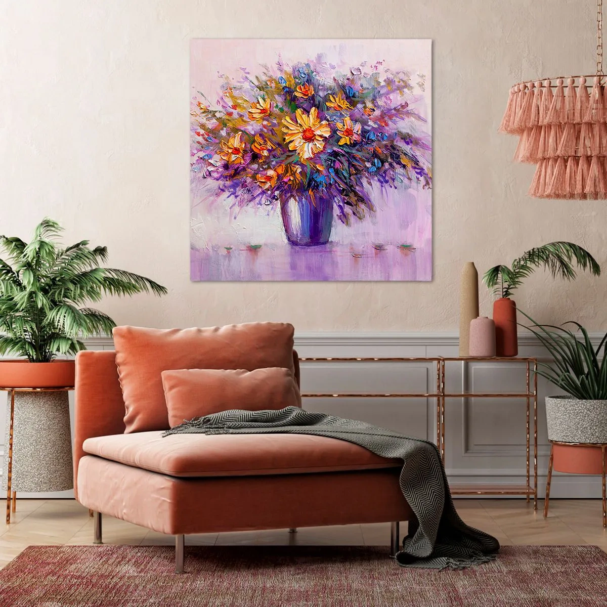 Obraz na plátně - Sladce voní, sladce vypadá - 70x70 cm