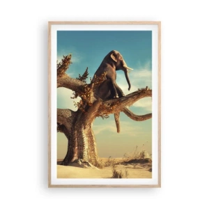 Plakát v rámu světlý dub - Nový úhel pohledu - 61x91 cm