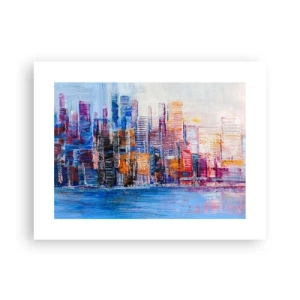 Plakát - Radostná metropole - 40x30 cm