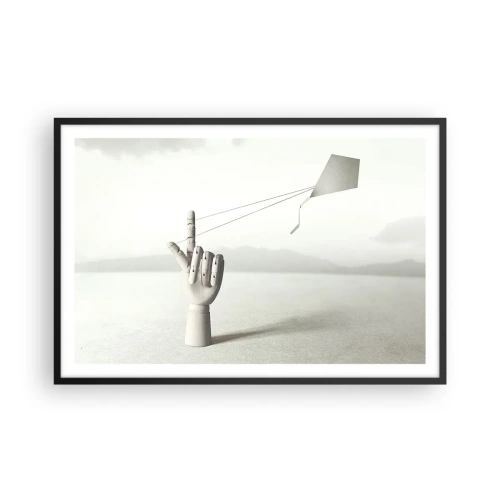 Plakát v černém rámu - Výzva - 91x61 cm