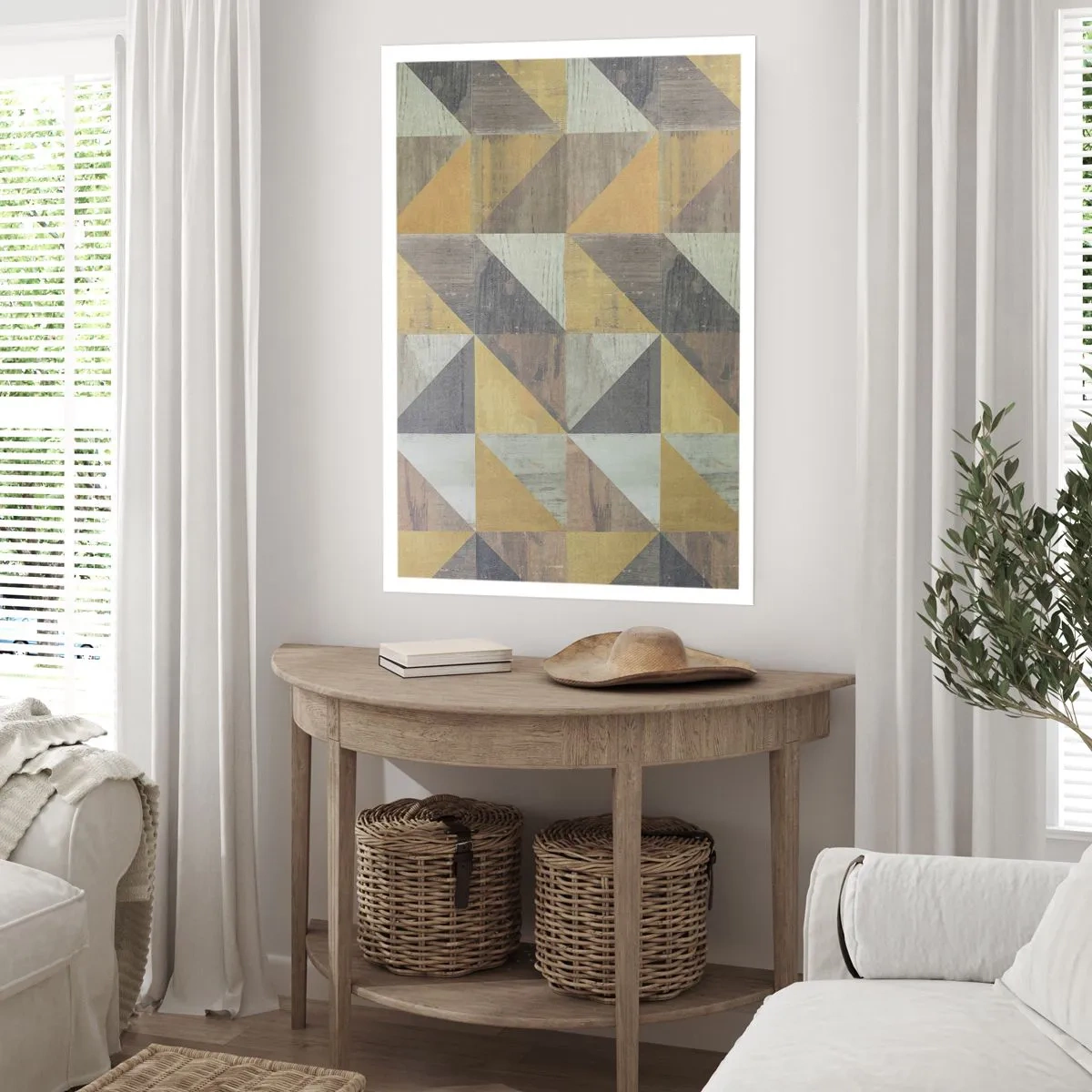 Plakát - V úhlu trojúhelníku - 70x100 cm