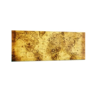 Obraz na skle - Tento svět je divný - 140x50 cm