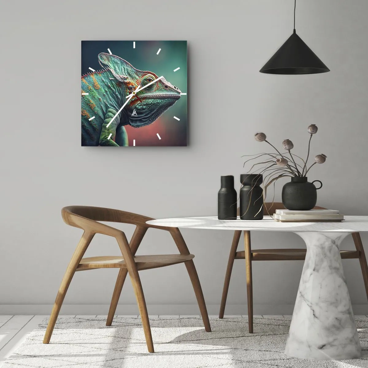 Nástěnné hodiny - Vidíš mě? To není dobré… - 40x40 cm