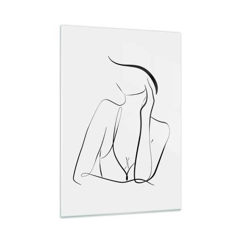 Obraz na skle - Na vlně snů - 50x70 cm