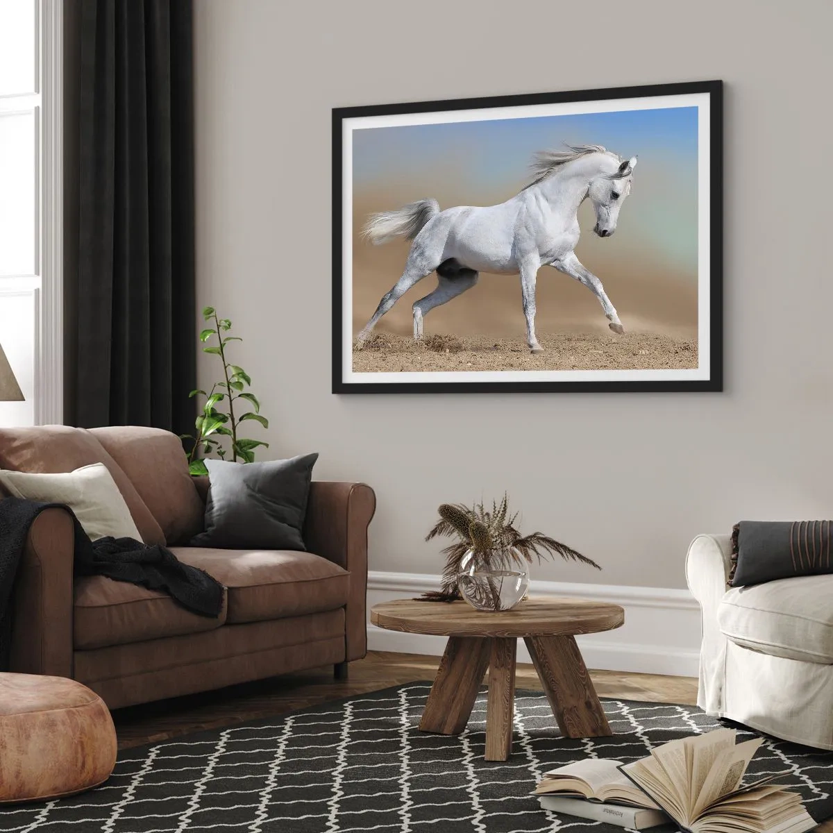 Plakát v černém rámu - Nejkrásnější arabská pohádka - 40x30 cm