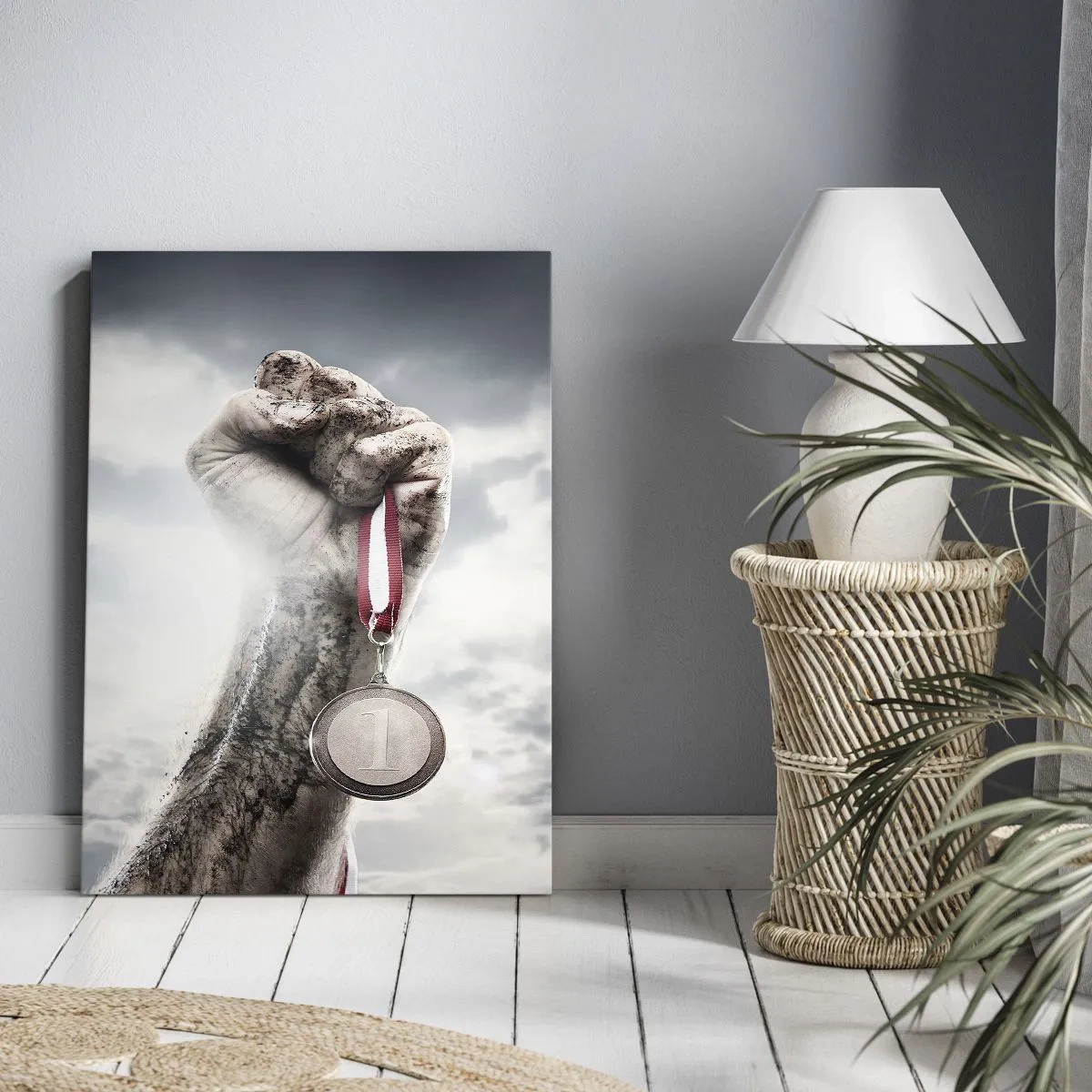 Obraz na plátně - Per aspera ad astra - 65x120 cm