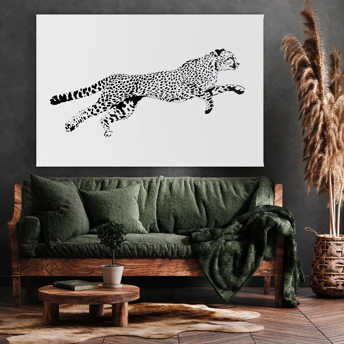 Obraz na plátně - Nejrychlejší duch lesa - 120x80 cm