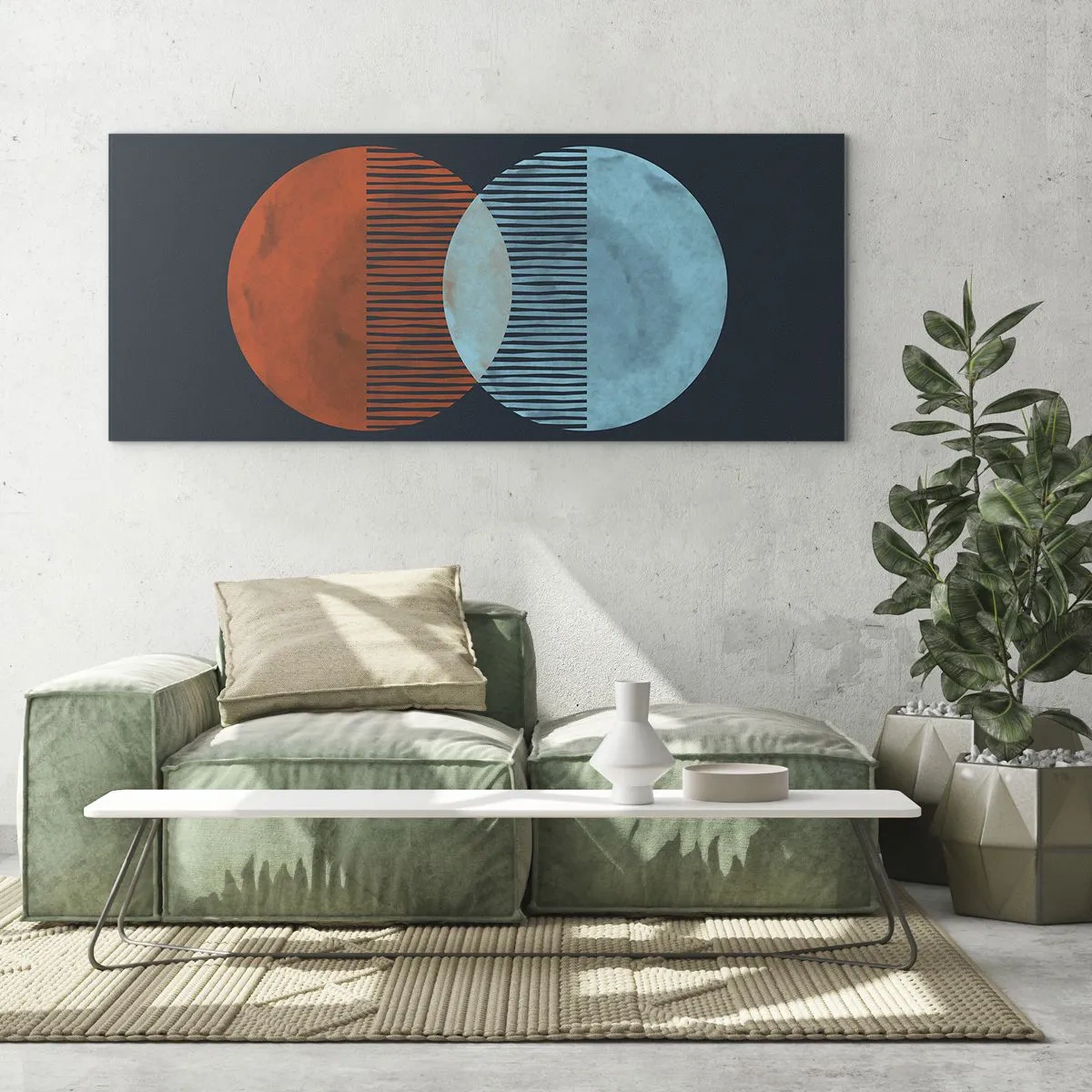 Obraz na skle - Astronomická fantazie - 100x40 cm