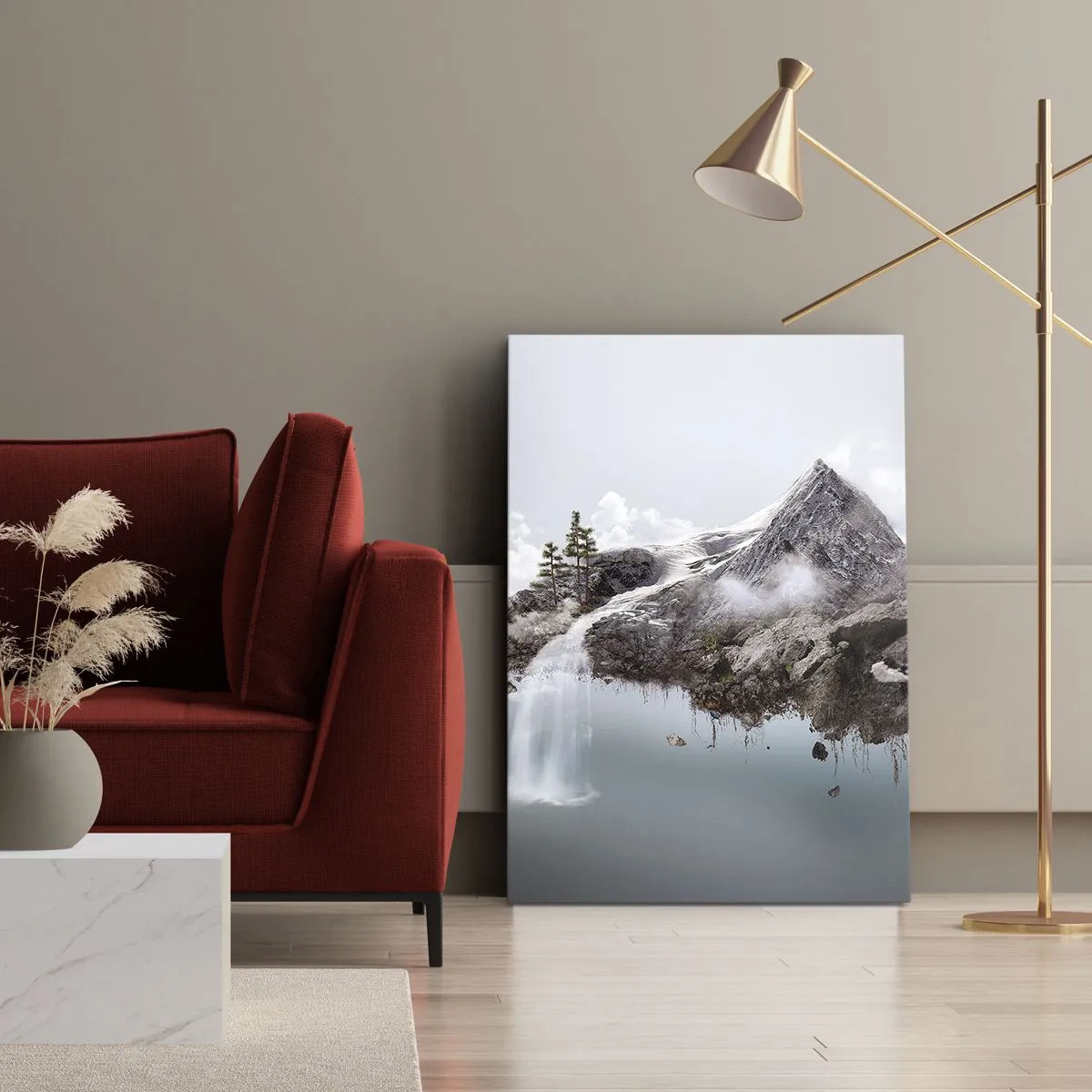 Obraz na plátně - Pohled surrealisty - 55x100 cm