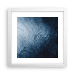Plakát v bílém rámu - Sáhnout do hlubin - 30x30 cm