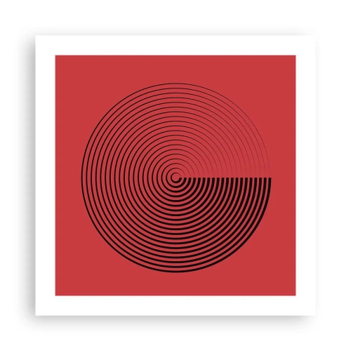 Plakát - Kruhový pohyb - 50x50 cm
