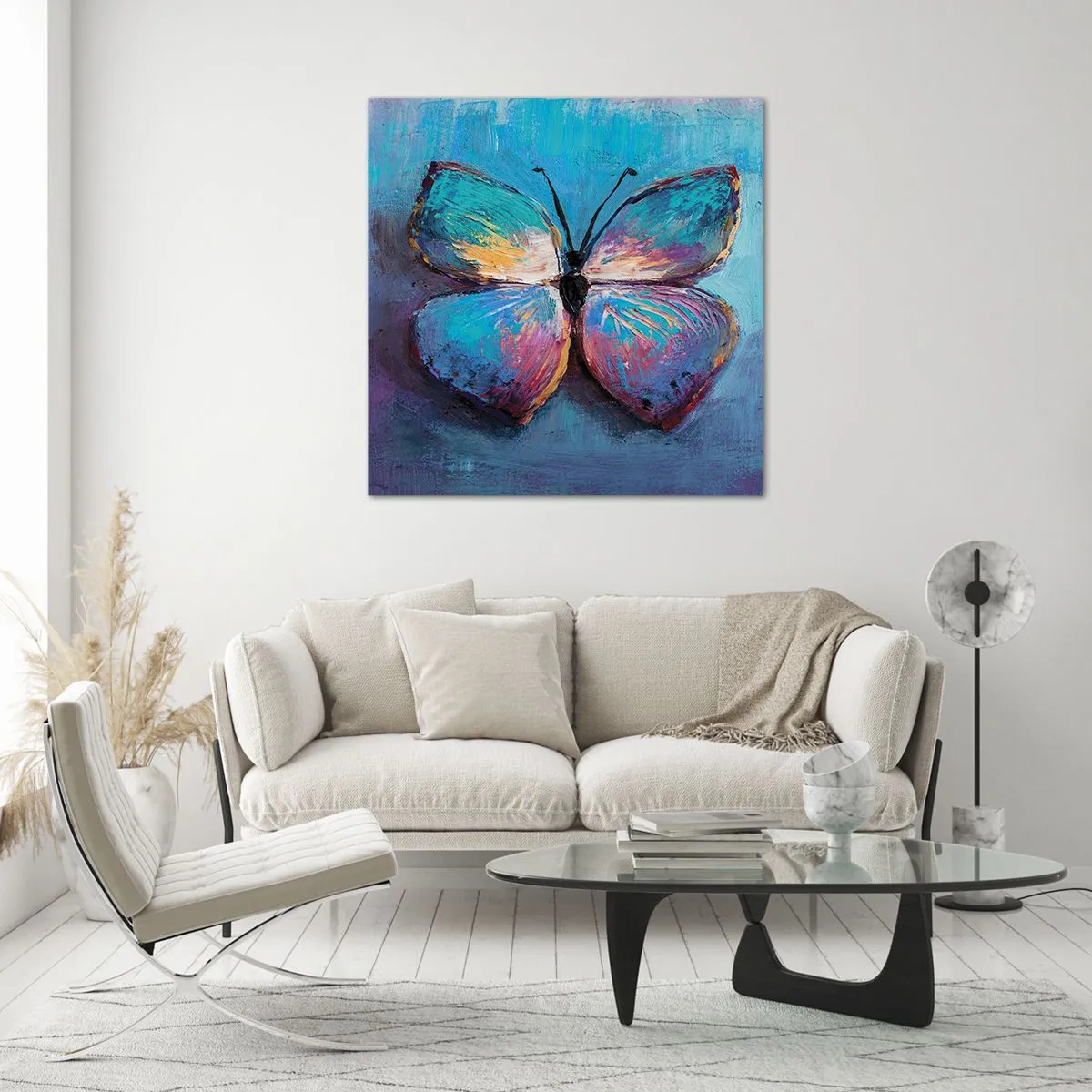 Obraz na skle - V celé své kráse - 50x50 cm