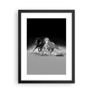 Plakát v černém rámu - Cval svobody - 30x40 cm