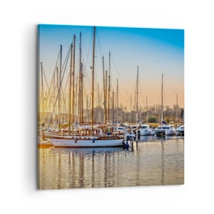 Obraz na plátně - Vítr musí taky spát - 60x60 cm