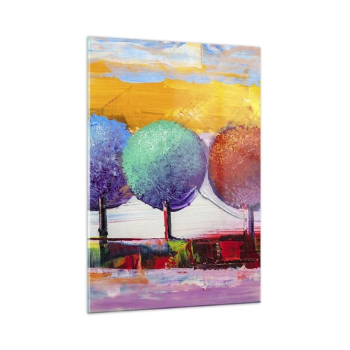 Obraz na skle - Do třetice všeho dobrého - 50x70 cm