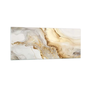 Obraz na skle - Abstrakce: krása a dobro - 100x40 cm