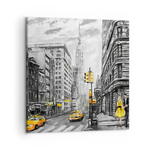 Obraz na plátně - Newyorský příběh - 50x50 cm