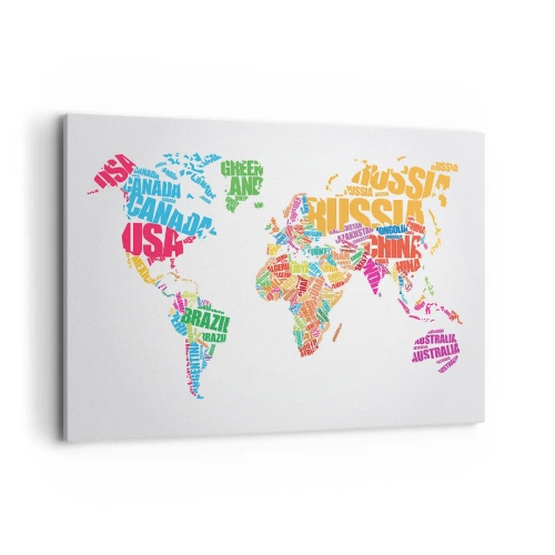 Obraz na plátně - Chci poznat všechny - 120x80 cm