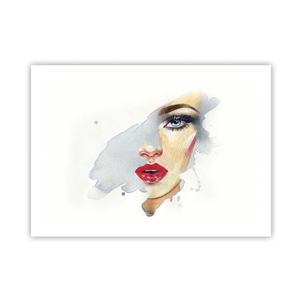 Plakát - Odraz v kapce vody - 70x50 cm