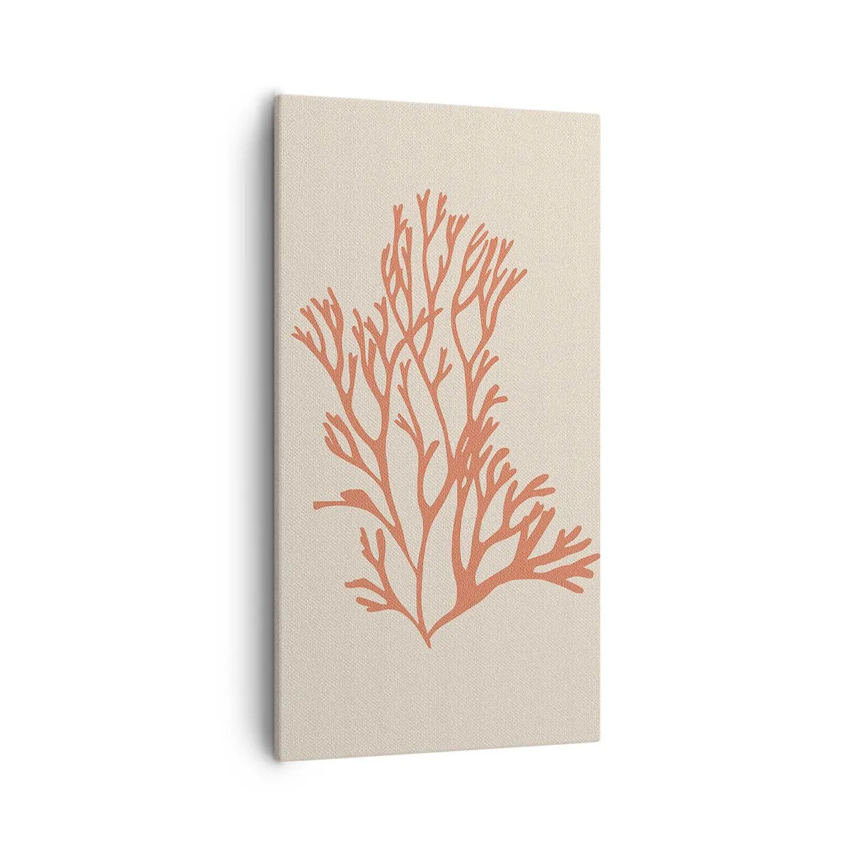 Obraz na plátně - Korálový filigrán - 55x100 cm