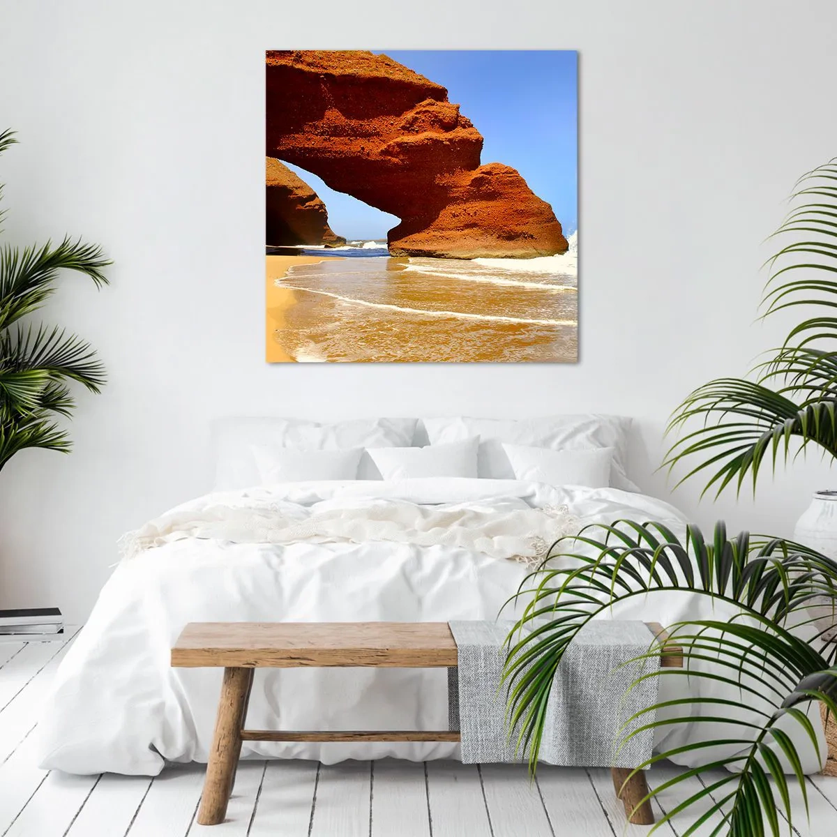 Obraz na plátně - Voda a vítr po tisíce let - 70x70 cm