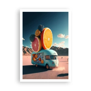 Plakát - Chuť prázdnin - 70x100 cm