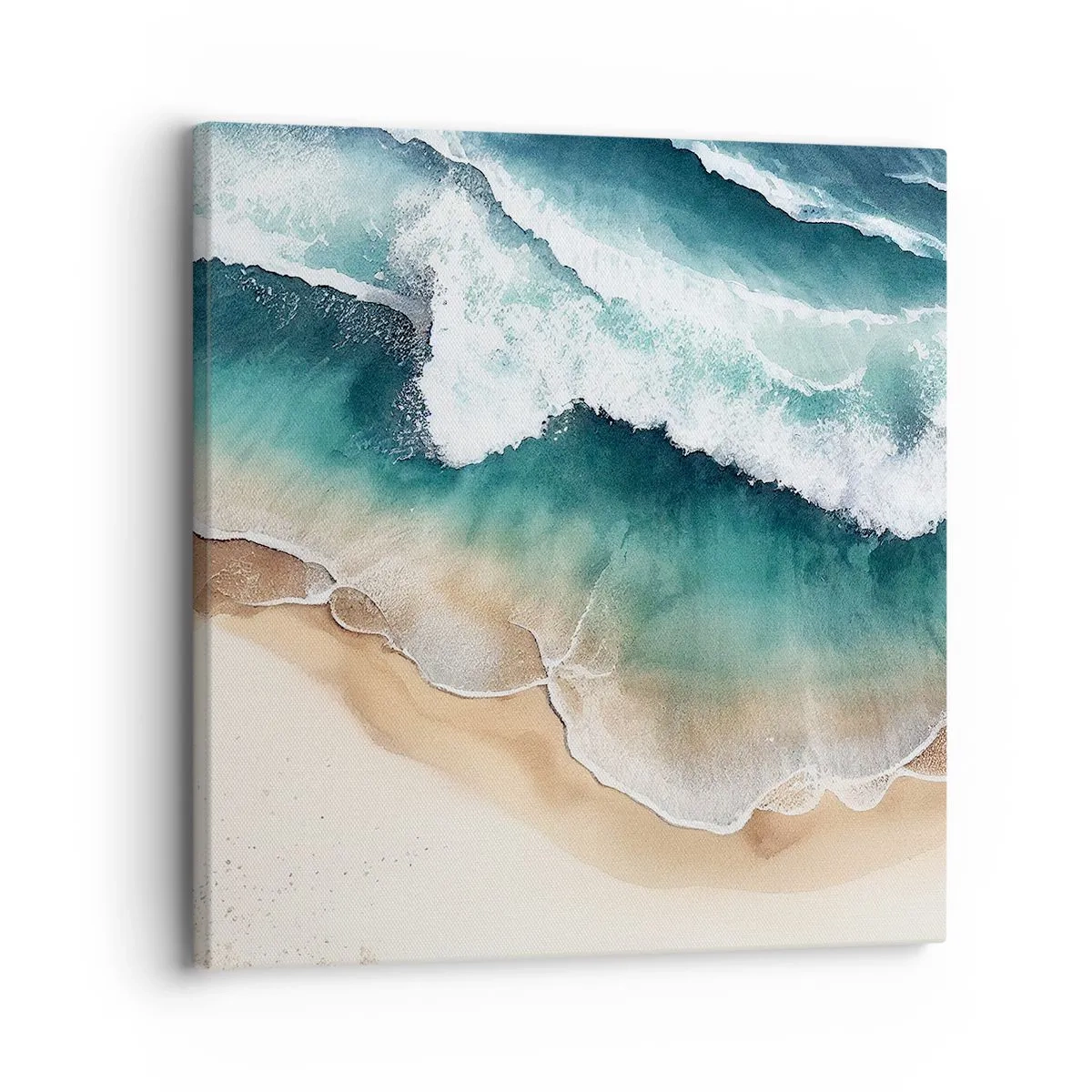 Obraz na plátně - Odvěké setkání - 30x30 cm