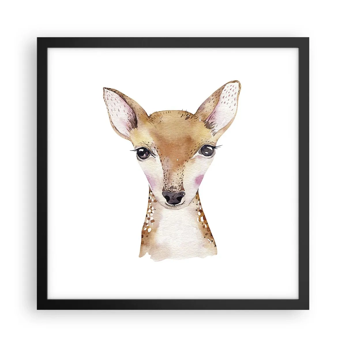 Plakát v černém rámu - Povaha nevinnosti - 40x40 cm