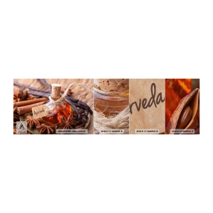 Vzor Fototapety Premium Sand - K jednotě těla a ducha - Skořice, Anýz, Vanilka - 100x30 cm