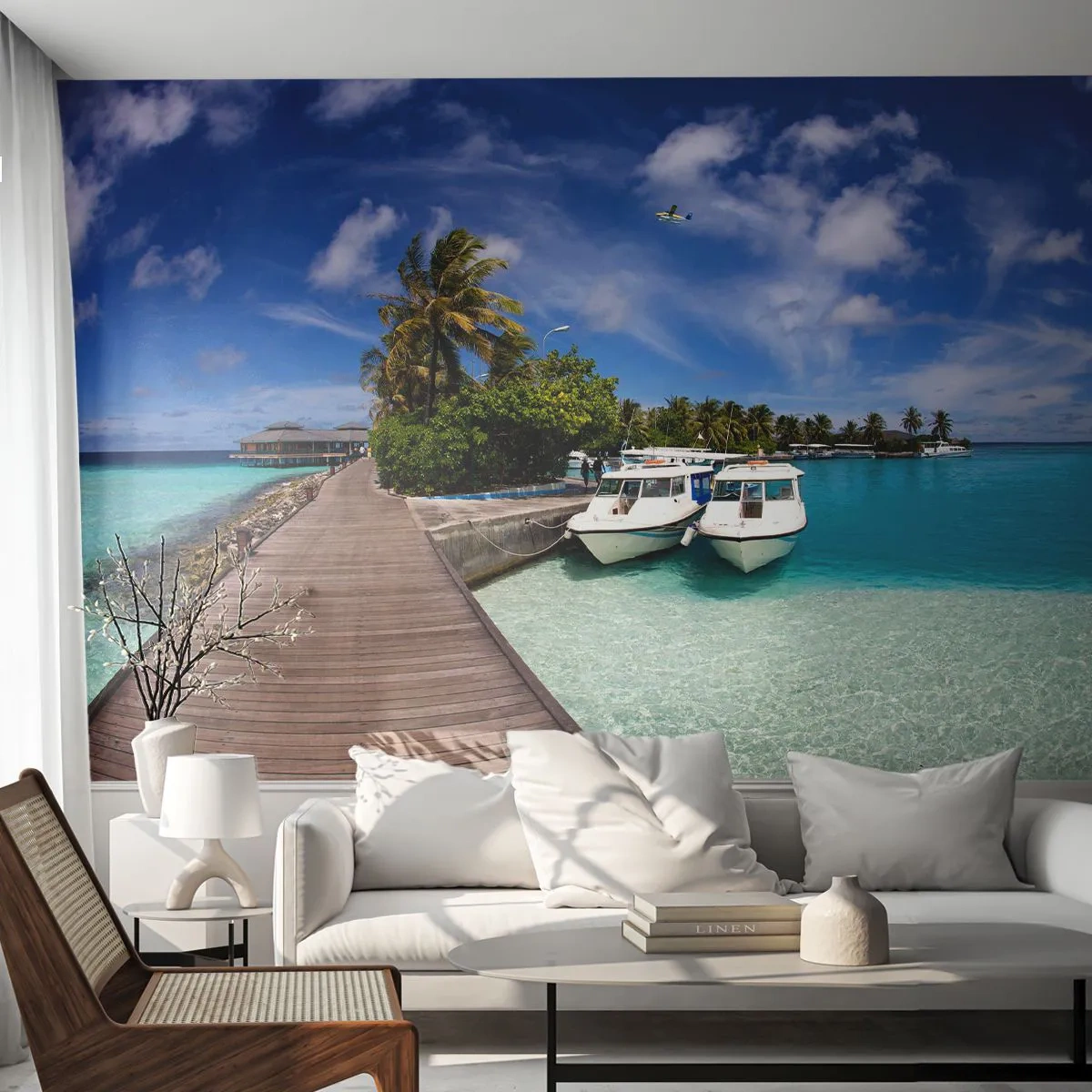 Fototapeta Premium Sand - A přece ráj existuje - Krajina, Ráj, Moře - 400x280 cm