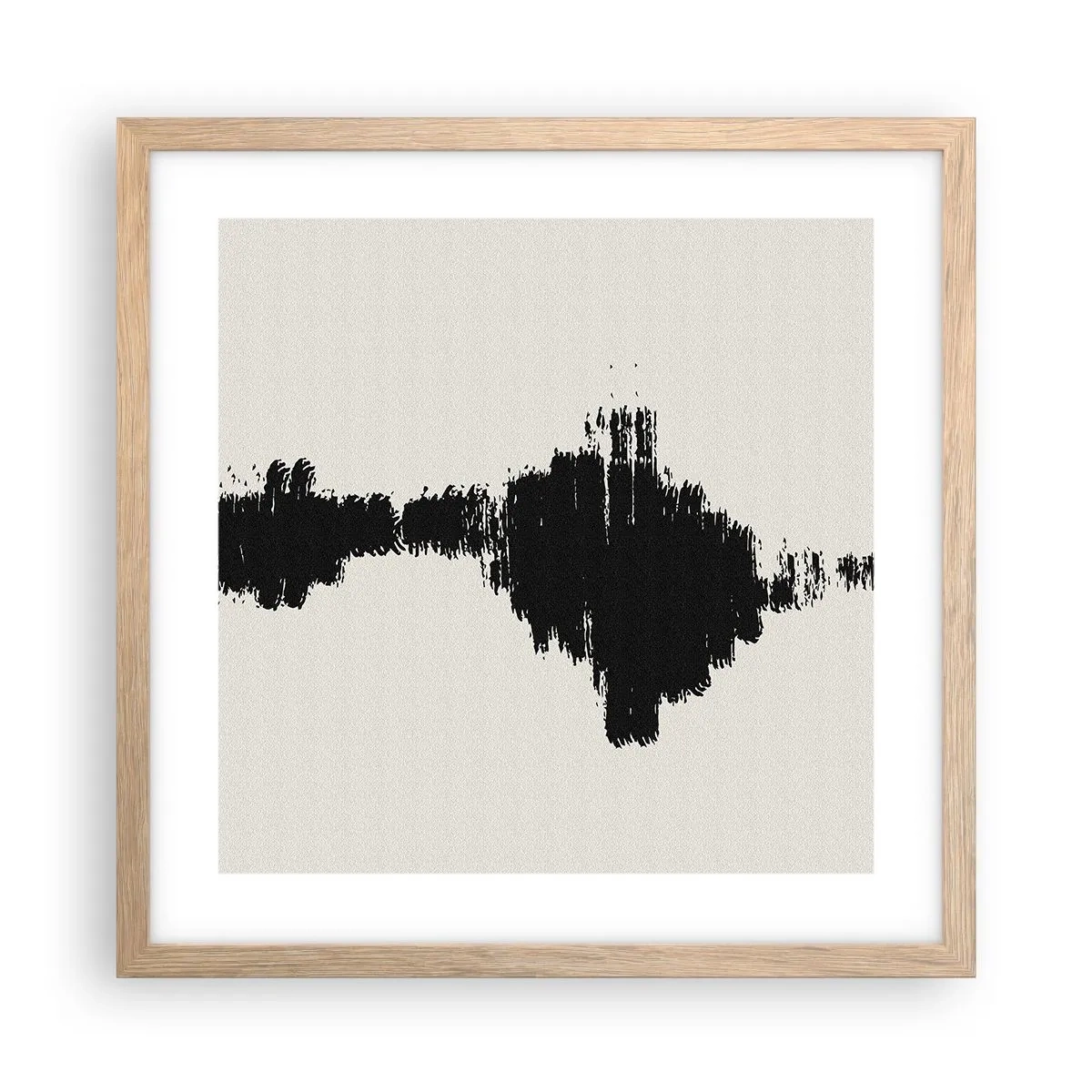 Plakát v rámu světlý dub - Vibrace představivosti - 40x40 cm