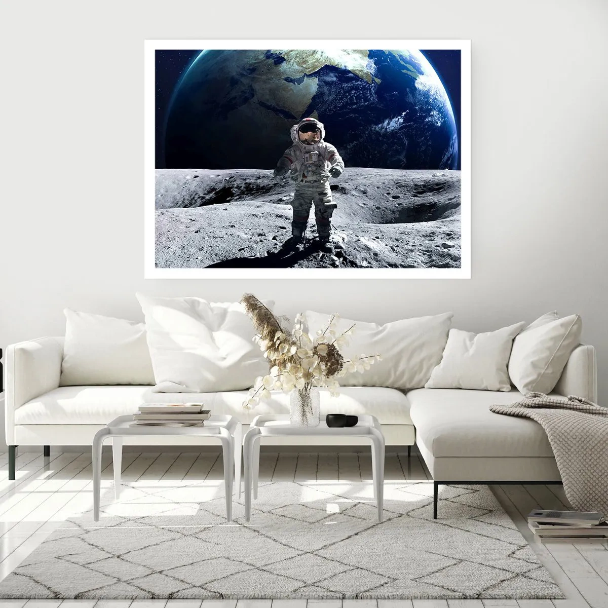 Plakát - Pozdravy s Měsíce - 100x70 cm