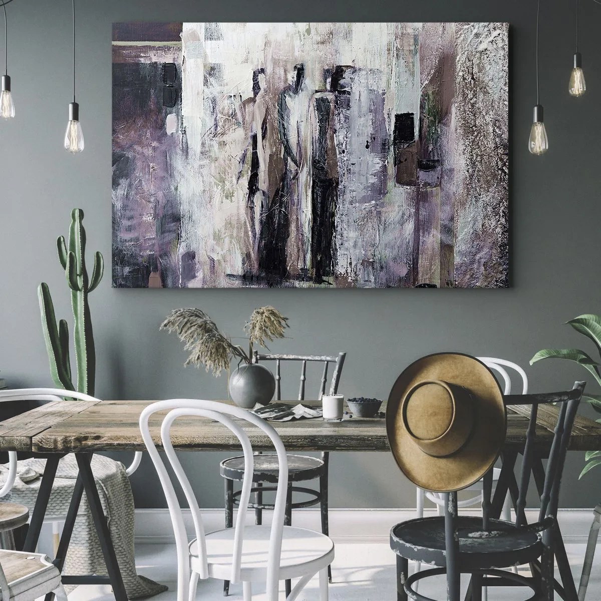 Obraz na plátně - Tajemná trojice - 100x70 cm