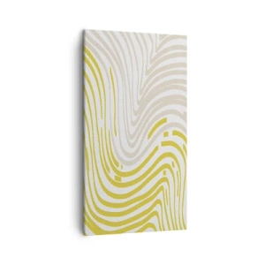 Obraz na plátně - Kompozice s mírným ohybem - 45x80 cm